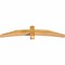 Ekena Millwork Bellingham Rough Sawn Timber Gable Bracket, Western Red Cedar, 60"W x 12"H x 4"D x 4"F, 5/12 Pitch GBW060X12X0404BEL00RWR - alternate 3